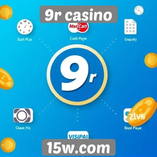 Métodos de pagamento disponíveis no 9r casino